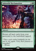 Splendid Reclamation - Commander: Edge of Eternities (Rare) [EOC-108] - JotaCards - Tu Tienda de TCG