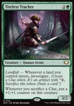 Tireless Tracker - Commander: Edge of Eternities (Rare) [EOC-110] - JotaCards - Tu Tienda de TCG