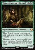 Titania, Protector of Argoth - Commander: Edge of Eternities (Mythic) [EOC-111] - JotaCards - Tu Tienda de TCG