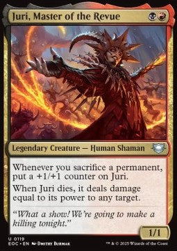 Juri, Master of the Revue - Commander: Edge of Eternities (Uncommon) [EOC-119] - JotaCards - Tu Tienda de TCG