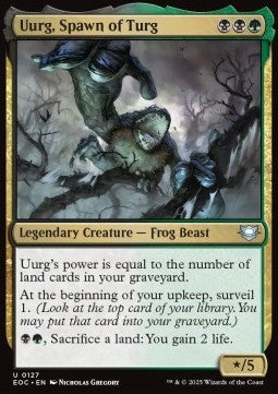 Uurg, Spawn of Turg - Commander: Edge of Eternities (Uncommon) [EOC-127] - JotaCards - Tu Tienda de TCG