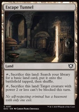 Escape Tunnel - Commander: Edge of Eternities (Common) [EOC-157] - JotaCards - Tu Tienda de TCG