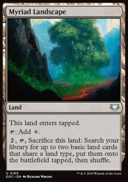 Myriad Landscape - Commander: Edge of Eternities (Uncommon) [EOC-169] - JotaCards - Tu Tienda de TCG