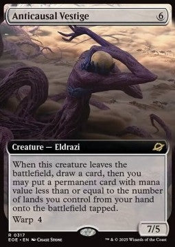 Anticausal Vestige (V.1) - Edge of Eternities: Extras (Rare) [XEOE-317] - JotaCards - Tu Tienda de TCG