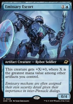 Emissary Escort - Edge of Eternities: Extras (Rare) [XEOE-326] - JotaCards - Tu Tienda de TCG