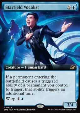 Starfield Vocalist (V.1) - Edge of Eternities: Extras (Rare) [XEOE-328] - JotaCards - Tu Tienda de TCG