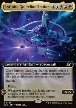 Infinite Guideline Station - Edge of Eternities: Extras (Rare) [XEOE-348] - JotaCards - Tu Tienda de TCG