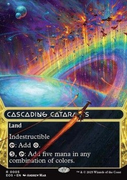 Cascading Cataracts (V.1) - Stellar Sights (Rare) [EOS-5] - JotaCards - Tu Tienda de TCG