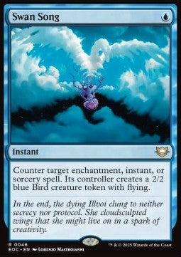 Swan Song - Commander: Edge of Eternities (Rare) [EOC-46] - JotaCards - Tu Tienda de TCG