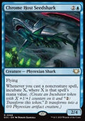 Chrome Host Seedshark - Commander: Edge of Eternities (Rare) [EOC-68] - JotaCards - Tu Tienda de TCG