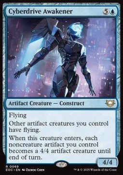 Cyberdrive Awakener - Commander: Edge of Eternities (Rare) [EOC-69] - JotaCards - Tu Tienda de TCG