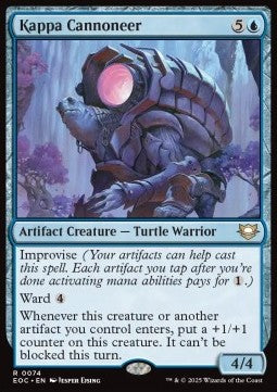 Kappa Cannoneer - Commander: Edge of Eternities (Rare) [EOC-74] - JotaCards - Tu Tienda de TCG