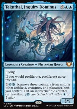 Tekuthal, Inquiry Dominus - Commander: Edge of Eternities (Mythic) [EOC-78] - JotaCards - Tu Tienda de TCG