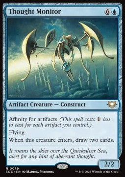 Thought Monitor - Commander: Edge of Eternities (Rare) [EOC-79] - JotaCards - Tu Tienda de TCG
