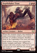 Depthshaker Titan - Commander: Edge of Eternities (Rare) [EOC-9] - JotaCards - Tu Tienda de TCG