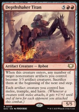 Depthshaker Titan - Commander: Edge of Eternities (Rare) [EOC-9] - JotaCards - Tu Tienda de TCG