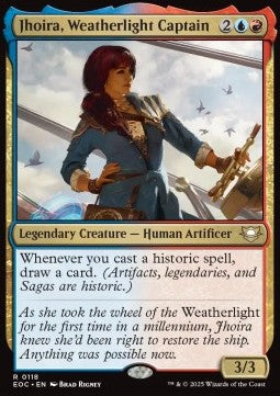 Jhoira, Weatherlight Captain - Commander: Edge of Eternities (Rare) [EOC-118] - JotaCards - Tu Tienda de TCG