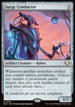 Surge Conductor - Commander: Edge of Eternities (Rare) [EOC-19] - JotaCards - Tu Tienda de TCG