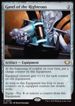 Gavel of the Righteous - Commander: Edge of Eternities (Rare) [EOC-55] - JotaCards - Tu Tienda de TCG
