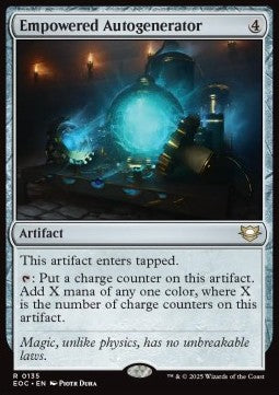 Empowered Autogenerator - Commander: Edge of Eternities (Rare) [EOC-135] - JotaCards - Tu Tienda de TCG