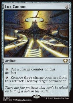 Lux Cannon - Commander: Edge of Eternities (Rare) [EOC-141] - JotaCards - Tu Tienda de TCG
