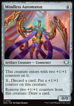 Mindless Automaton - Commander: Edge of Eternities (Uncommon) [EOC-142] - JotaCards - Tu Tienda de TCG