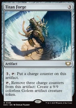 Titan Forge - Commander: Edge of Eternities (Rare) [EOC-146] - JotaCards - Tu Tienda de TCG