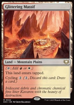 Glittering Massif - Commander: Edge of Eternities (Rare) [EOC-22] - JotaCards - Tu Tienda de TCG