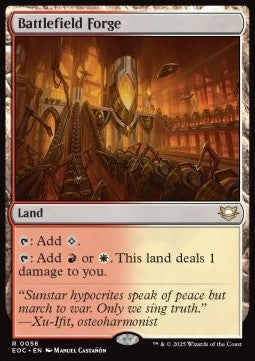 Battlefield Forge - Commander: Edge of Eternities (Rare) [EOC-58] - JotaCards - Tu Tienda de TCG
