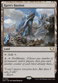 Karn's Bastion - Commander: Edge of Eternities (Rare) [EOC-163] - JotaCards - Tu Tienda de TCG