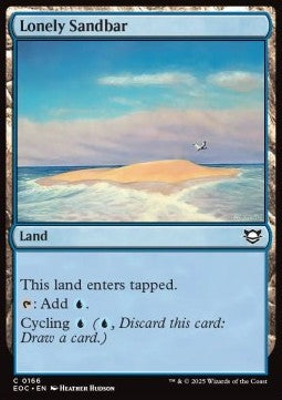 Lonely Sandbar - Commander: Edge of Eternities (Common) [EOC-166] - JotaCards - Tu Tienda de TCG