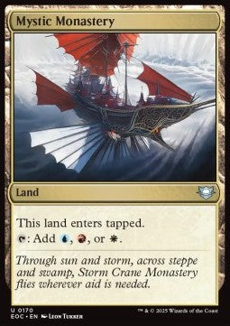 Mystic Monastery - Commander: Edge of Eternities (Uncommon) [EOC-170] - JotaCards - Tu Tienda de TCG