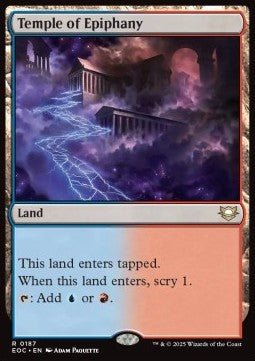 Temple of Epiphany - Commander: Edge of Eternities (Rare) [EOC-187] - JotaCards - Tu Tienda de TCG
