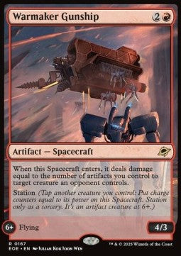 Warmaker Gunship - Edge of Eternities (Rare) [EOE-167] - JotaCards - Tu Tienda de TCG
