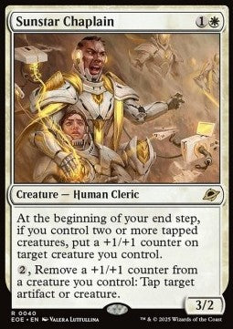 Sunstar Chaplain - Edge of Eternities (Rare) [EOE-40] - JotaCards - Tu Tienda de TCG