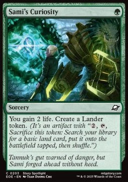 Sami's Curiosity - Edge of Eternities (Common) [EOE-203] - JotaCards - Tu Tienda de TCG