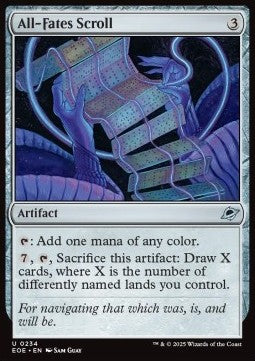 All-Fates Scroll - Edge of Eternities (Uncommon) [EOE-234] - JotaCards - Tu Tienda de TCG