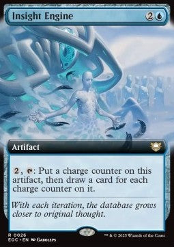 Insight Engine - Commander: Edge of Eternities: Extras (Rare) [XEOC-26] - JotaCards - Tu Tienda de TCG