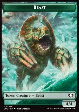 Beast Token (G 4/4) // Lander Token - Edge of Eternities: Tokens (Token) [TEOE-CT 6/8] - JotaCards - Tu Tienda de TCG