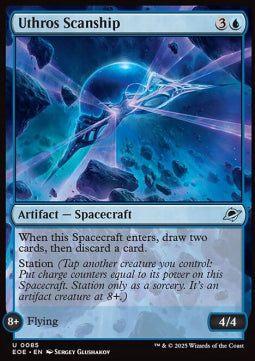 Uthros Scanship - Edge of Eternities (Uncommon) [EOE-85] - JotaCards - Tu Tienda de TCG