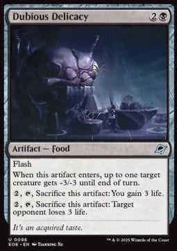 Dubious Delicacy - Edge of Eternities (Uncommon) [EOE-96] - JotaCards - Tu Tienda de TCG