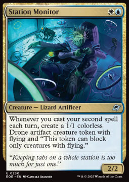 Station Monitor - Edge of Eternities (Uncommon) [EOE-230] - JotaCards - Tu Tienda de TCG