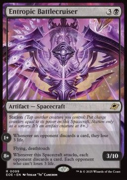 Entropic Battlecruiser - Edge of Eternities (Rare) [EOE-99] - JotaCards - Tu Tienda de TCG