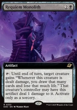 Requiem Monolith - Edge of Eternities: Extras (Rare) [XEOE-333] - JotaCards - Tu Tienda de TCG