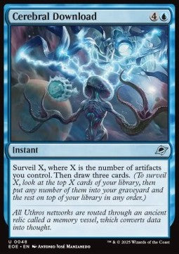 Cerebral Download - Edge of Eternities (Uncommon) [EOE-48] - JotaCards - Tu Tienda de TCG