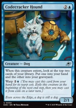 Codecracker Hound - Edge of Eternities (Uncommon) [EOE-50] - JotaCards - Tu Tienda de TCG
