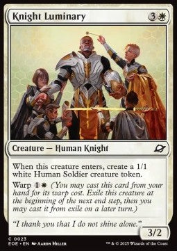 Knight Luminary - Edge of Eternities (Common) [EOE-23] - JotaCards - Tu Tienda de TCG