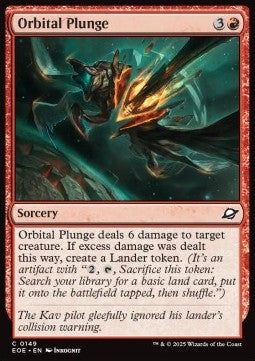 Orbital Plunge - Edge of Eternities (Common) [EOE-149] - JotaCards - Tu Tienda de TCG