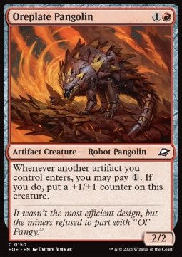 Oreplate Pangolin - Edge of Eternities (Common) [EOE-150] - JotaCards - Tu Tienda de TCG