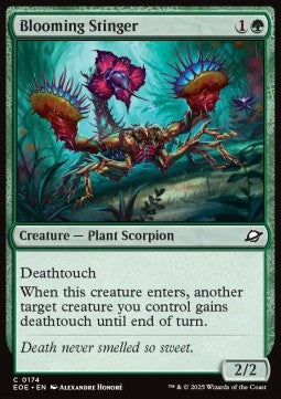 Blooming Stinger - Edge of Eternities (Common) [EOE-174] - JotaCards - Tu Tienda de TCG